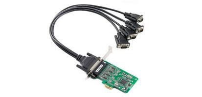 Moxa 44750 PCI EXPRESS KORT. 4 PORT RS-23 44750