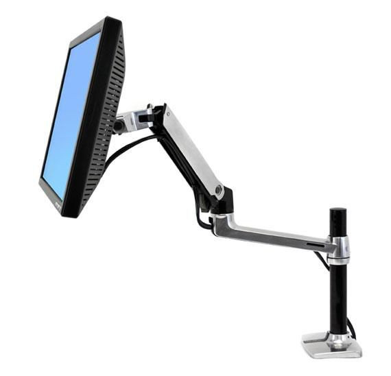 Ergotron 45-295-026 Desk Mount LCD Arm. Tall Pole 45-295-026