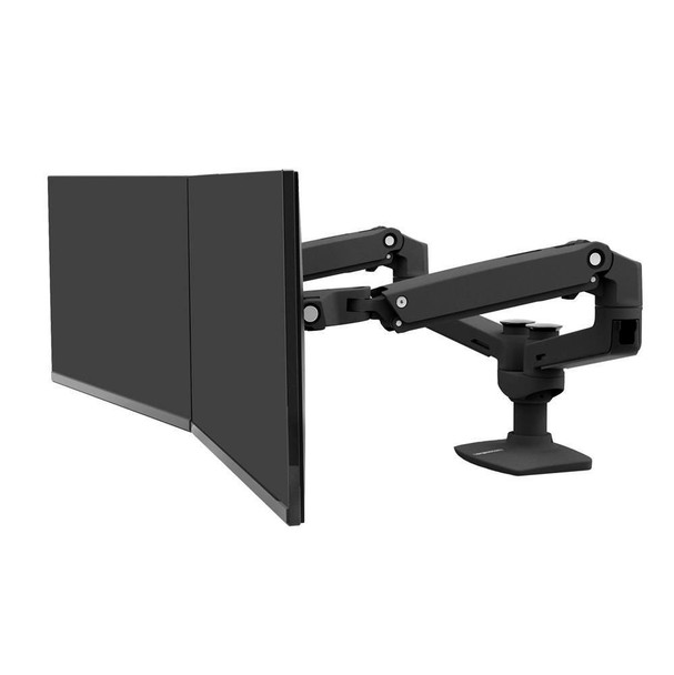 Ergotron 45-245-224 LX Dual Side-by-Side Arm 45-245-224