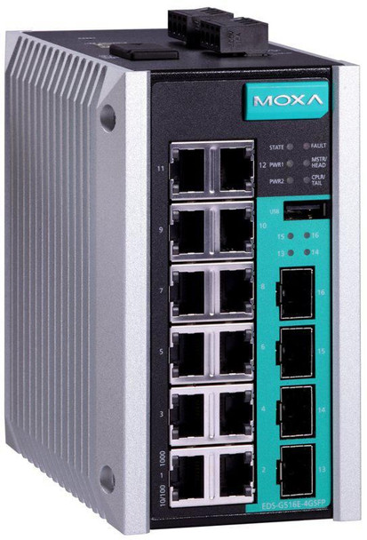 Moxa 46764 INDUSTRIAL MANAGED REDUNDANT E 46764