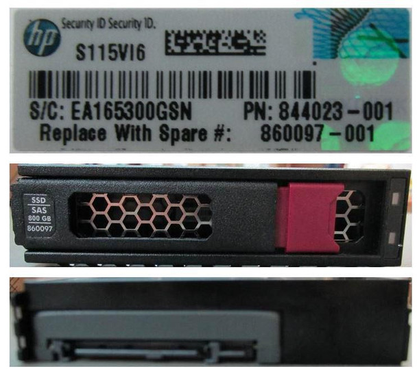 Hewlett Packard Enterprise 860097-001 DRV SSD 800GB 12G SAS MU 860097-001