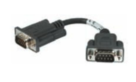 Zebra 25-159547-01 Cable.6". DB15m-DB9m adapter 25-159547-01