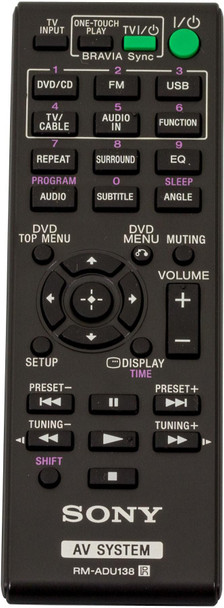 Sony 148997311 Remote Commander RM-ADU138 148997311