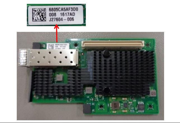 Hewlett Packard Enterprise 882451-001 SPS-PCA CL 25G 1P XXV710 OCP 882451-001