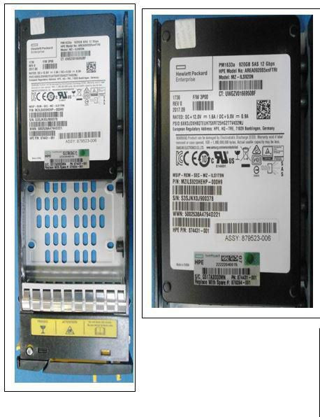 Hewlett Packard Enterprise 879394-001 920GB SSD SFF SS7000 FIPS SM 879394-001