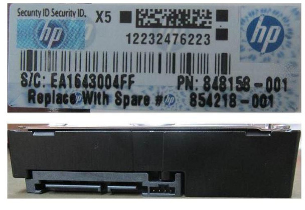Hewlett Packard Enterprise 854218-001 DRV HDD 8TB 6G 7.2K LFF SATA 854218-001