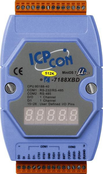 ICP DAS 38627 ICP CON I-7000 SERIE. MED DISP 38627