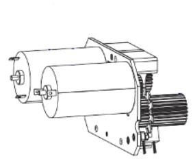 Zebra P1046696-136 Kit Ribbon Drive System New P1046696-136