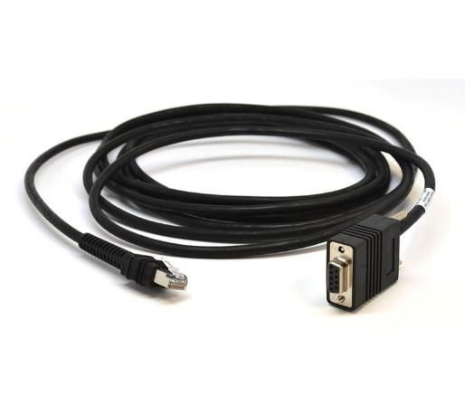 Zebra CBA-R21-S15PAR Cable RS232 DB9 Female Connect CBA-R21-S15PAR