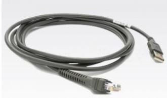 Zebra CBA-U46-S07ZAR USB Cable Serie A. 2m CBA-U46-S07ZAR