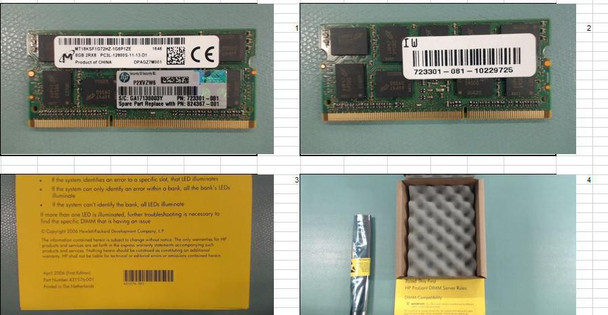 Hewlett Packard Enterprise 824367-001 SPS-MEMORY:8GB 824367-001