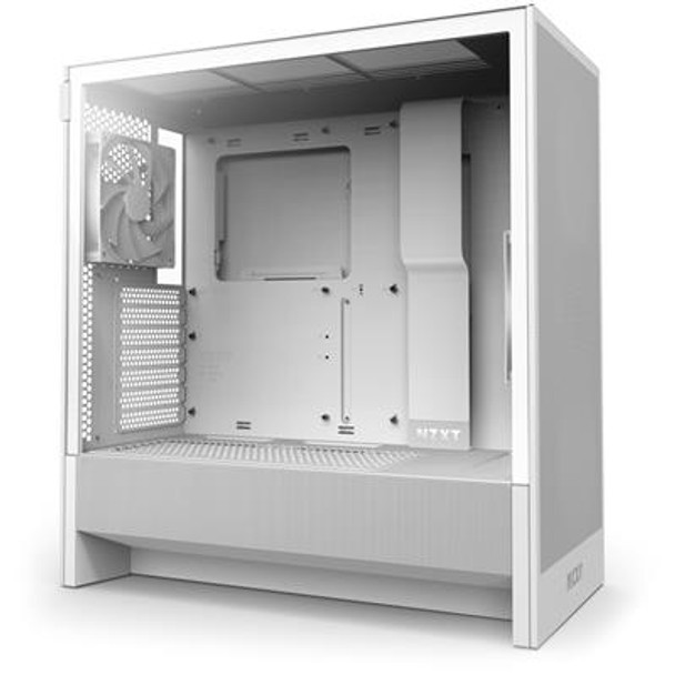 Nzxt H5 Flow Mid Tower Case White E-Atx/Atx/M-Atx/M-Itx CC-H52FW-01
