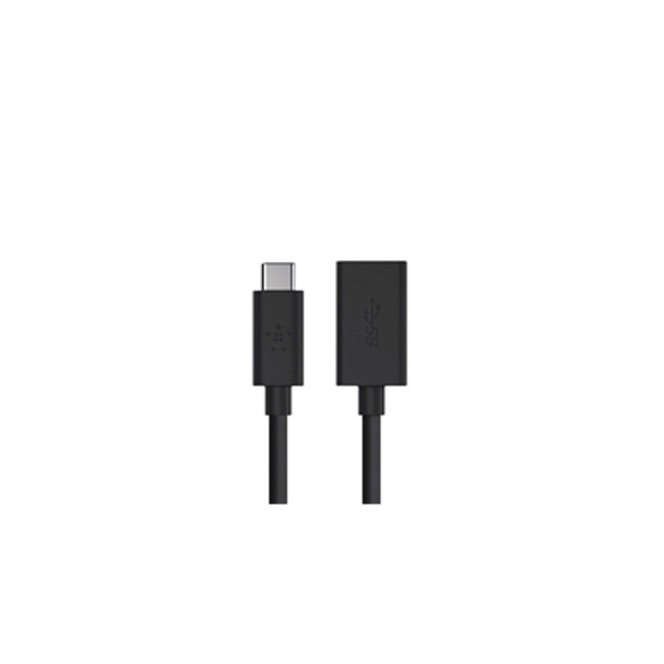 Belkin F2CU036BTBLK USB C USB A USB 3.2 Gen 1 3.1 Gen 1 5000 Mbit/s Black F2CU036BTBLK