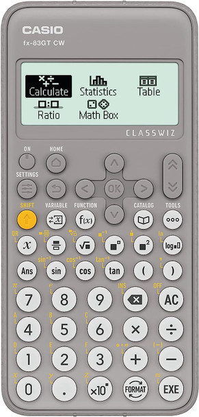 Casio FX-83GTCW Scientific Calculator Grey FX83GTCWGRY Casio FX-83GTCW Scientific Calculator Grey FX83GTCWGRY
