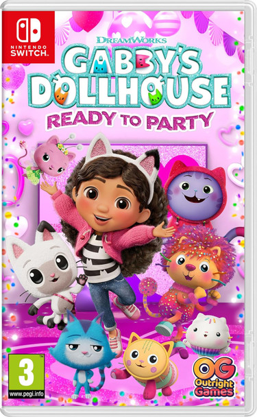 Gabby's Dollhouse Ready to Party Nintendo Switch Game