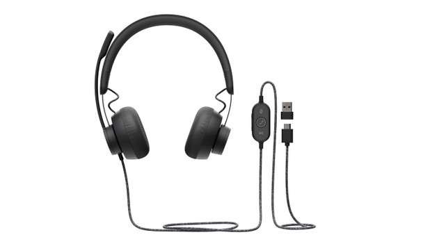 Logitech W125821775 Zone Wired UC Headset 981-000875