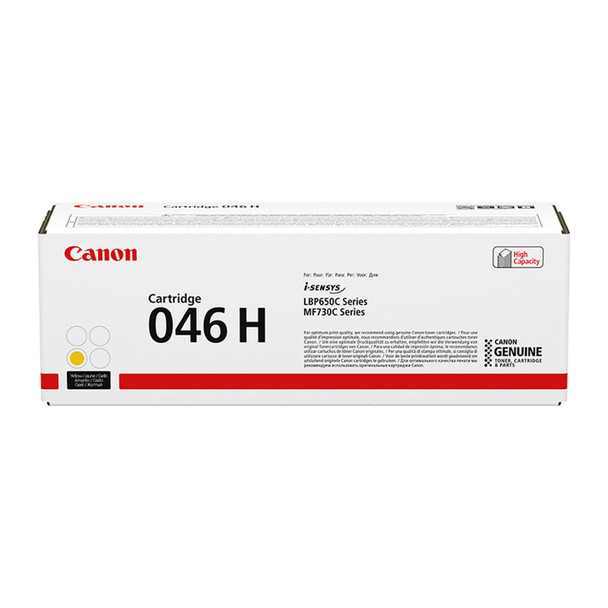 Canon 046Hy Yellow High Capacity Toner Cartridge 5K Pages - 1251C002 1251C002