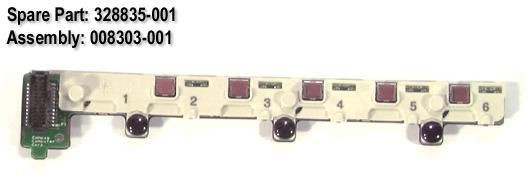 Hewlett Packard Enterprise 328835-001 BOARD.BACKPLANE.PCI.HTPLG 328835-001