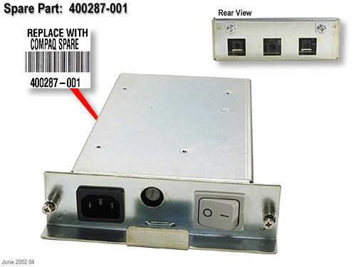 Hewlett Packard Enterprise 400287-001 CNTRL. AC PWR 400287-001