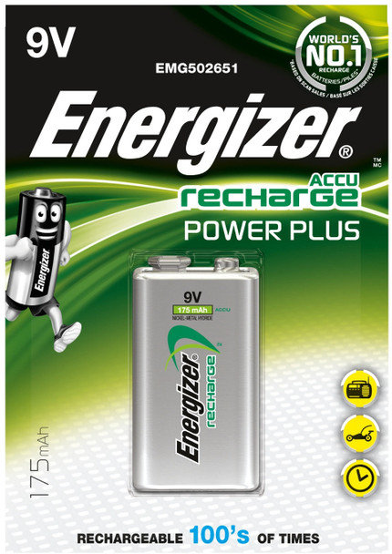 Energizer 635584 RECH HR22 175MAH 1PK 635584