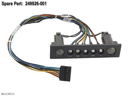 Hewlett Packard Enterprise 249926-001 POWER SWITCH 249926-001
