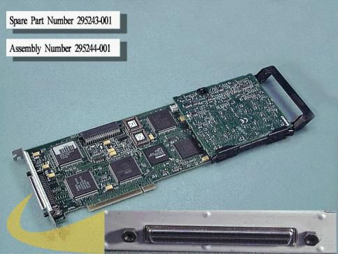 Hewlett Packard Enterprise 295243-001 BOARD.2CH.16M-C.W-SCSI.CTRLR 295243-001