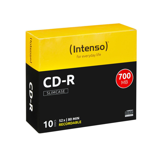 Intenso 1001622 CD-R 700Mb 52x slimcase 10 1001622