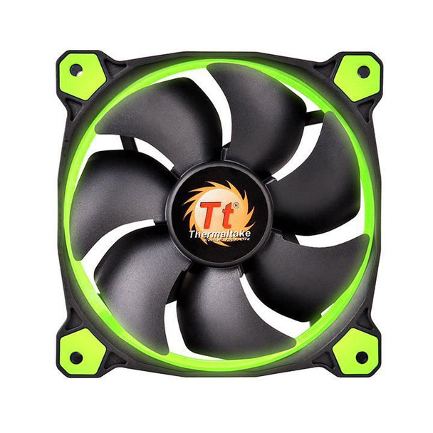 ThermalTake CL-F038-PL12GR-A RIING 12 LED GREEN CASE FANS CL-F038-PL12GR-A