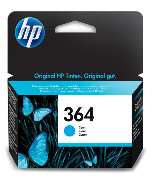 HP CB318EE#ABB Ink Cyan. 8ml No. 364 CB318EE#ABB