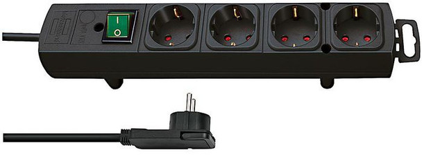 Brennenstuhl 1153100100 Power extension 2 m 4 AC 1153100100