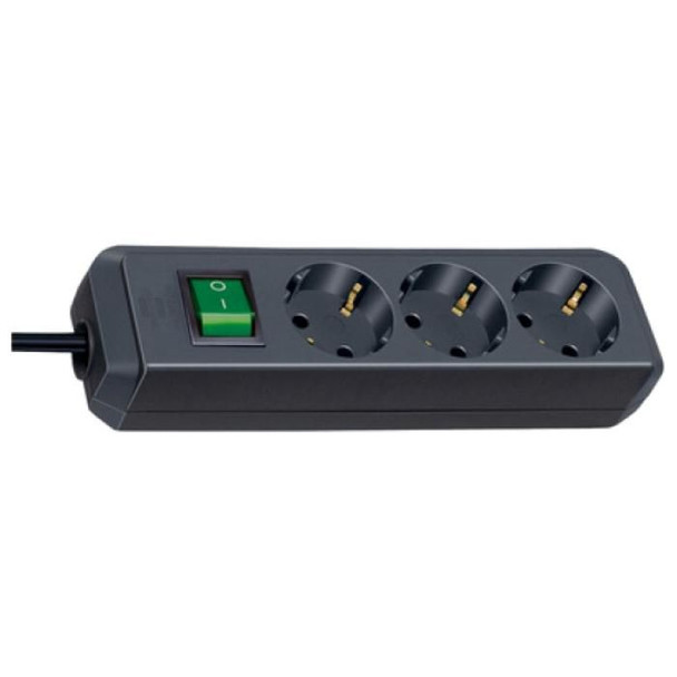 Brennenstuhl 1152900 Eco-Line with switch and 1.5 1152900
