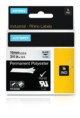 DYMO 622290 RHINO TAPE POYESTER 19MM/5.5MM 622290
