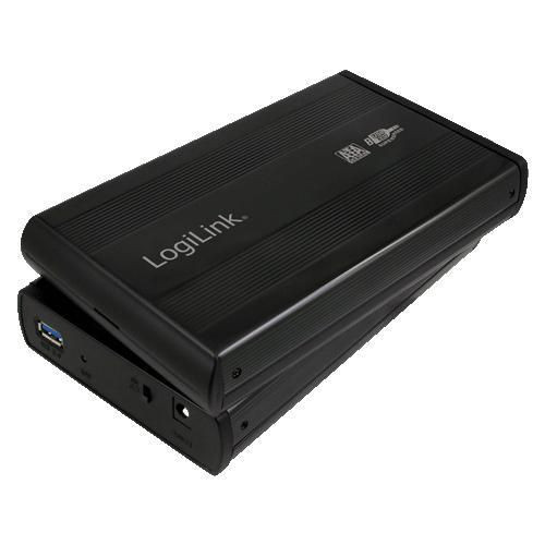 LogiLink UA0107 3.5" USB 3.0/SATA Alu Black UA0107