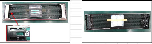 Hewlett Packard Enterprise 875065-001 BEZEL 2U 875065-001