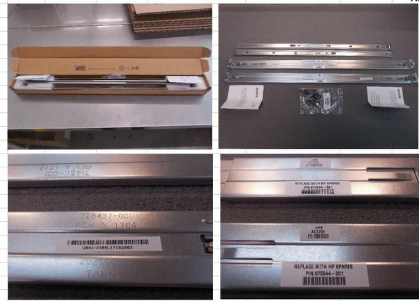 Hewlett Packard Enterprise 875544-001 SPS-KIT RK MNTG 1U EASY 875544-001
