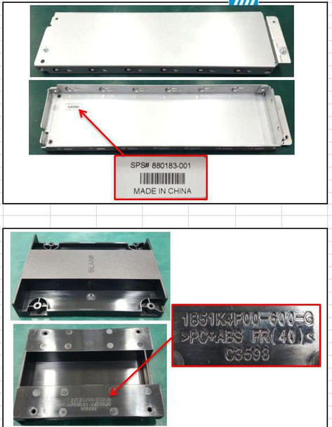 Hewlett Packard Enterprise P00451-001 SPS-BLANKS KIT P00451-001