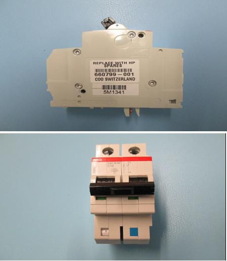 Hewlett Packard Enterprise 660799-001 Breaker 2Ccs571103R8104 660799-001