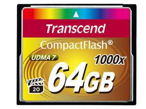 Transcend TS64GCF1000 CF 1000X 64GB TS64GCF1000