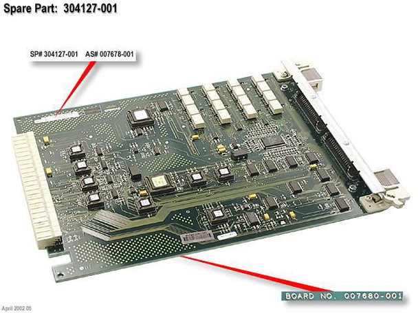 Hewlett Packard Enterprise 304127-001 BOARD.SYS I/O.FLSF-ULT 304127-001