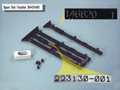 Hewlett Packard Enterprise 304433-001 PLASTIC KIT.MISC 304433-001
