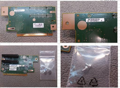 Hewlett Packard Enterprise 877947-001 SPS-PCA RISER X8-X8 877947-001