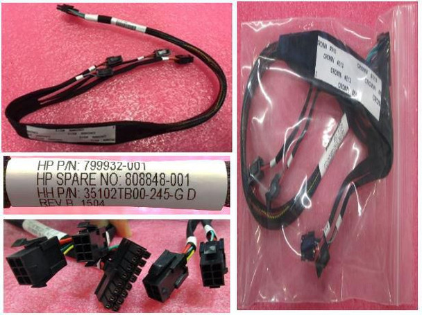 Hewlett Packard Enterprise 808848-001 FAN TO PDB APOLLO 2000 808848-001