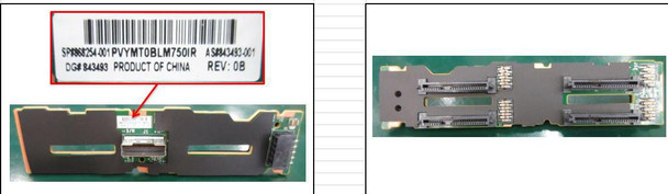 Hewlett Packard Enterprise 868254-001 SPS-PCA SAS/SATA BCKPLNE 868254-001