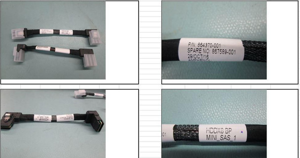 Hewlett Packard Enterprise 867589-001 MINI-SAS XL270D G9 B140 RA 867589-001
