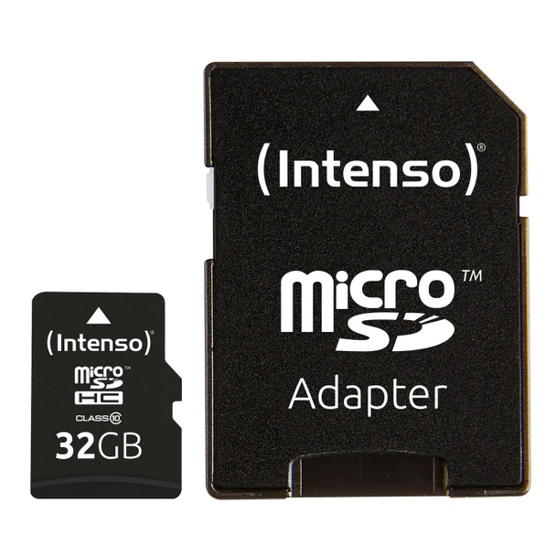 Intenso 3413480 microSDHC Card 32GB. Class 10 3413480