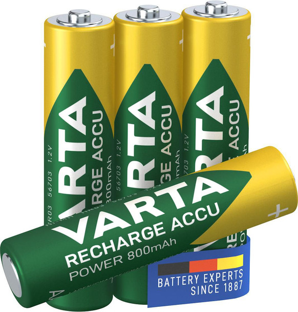 Varta 56703101404 1x4 LL Accu AAA NiMH 800 mAH 56703101404