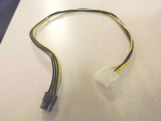 Hewlett Packard Enterprise 577099-001 CA. PWR/GRAPHIC ADPTR. 2X3 577099-001
