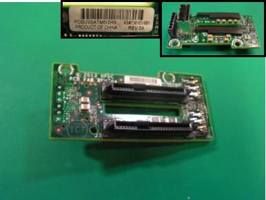 Hewlett Packard Enterprise 738774-001 PCA 2-SFF HDD BCKPLN 738774-001