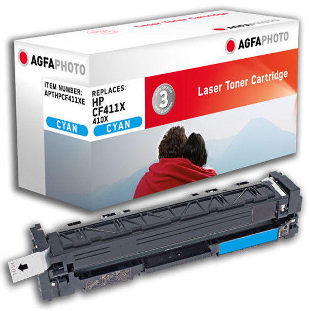 AgfaPhoto APTHPCF411XE Toner cyan. rpl CF411X APTHPCF411XE