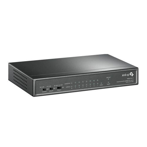 Tp-Link TL-SF1009P 9-Port 10/100 Unmanaged Desktop Switch 8 Port Poe+ Steel TL-SF1009P